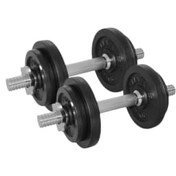 Tunturi Hantelset 20 kg Gjutjärn