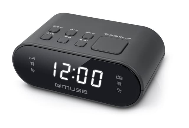 M-10CR Clock radio FM Black