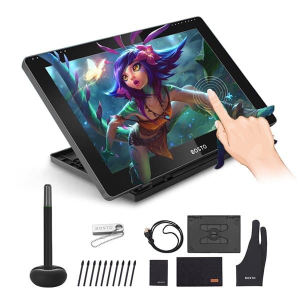 Bosto Bärbar Ritplatta 15,6"" LCD