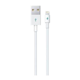 ttec Lightning USB-Kabel Hvit