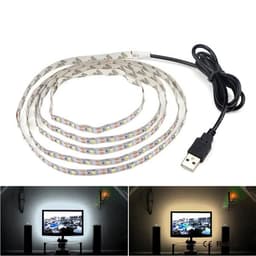 Usb-dreven tv-belysning 3 meter - Varm hvid