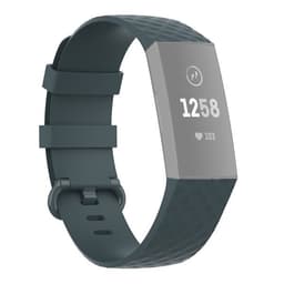 Silikonarmbånd Fitbit Charge 4 / Charge 3 / Charge 3 SE 22mm - Blågrønn