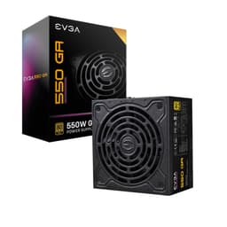 EVGA SuperNOVA 550 GA strömförsörjningsenheter 550 W 24-pin ATX ATX Svart