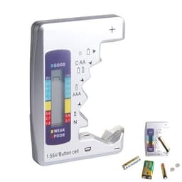 Batteritestare C/D/N/9V/AA/AAA
