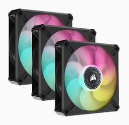 Corsair CO-9050113-WW Computerkølesystem Computerkabinet Ventilator 12 cm Sort 3 stk