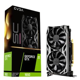 EVGA 04G-P4-1257-KR näytönohjain NVIDIA GeForce GTX 1650 4 GB GDDR6