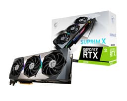 MSI RTX 3070 SUPRIM X 8G LHR näytönohjain NVIDIA GeForce RTX 3070 8 GB GDDR6
