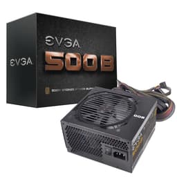 EVGA 500B virtalähdeyksikkö 500 W 24-pin ATX ATX Musta