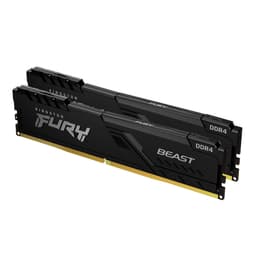 Kingston FURY Beast 16GB DDR4 RAM 3600 MT/s CL17 (sort)