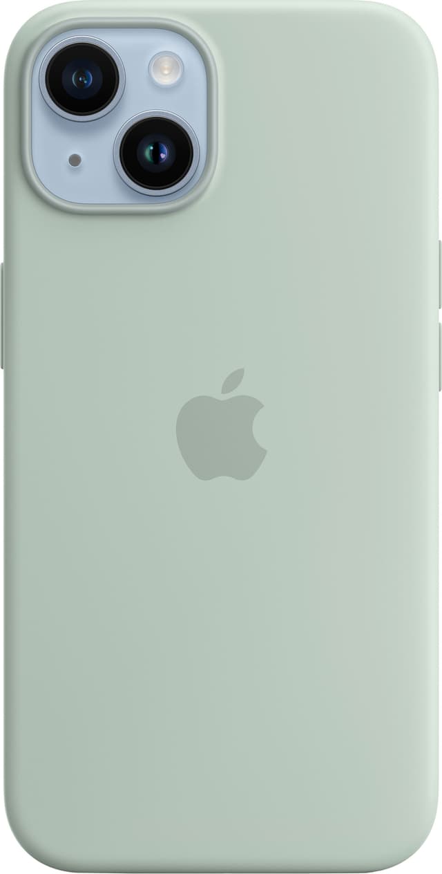 iPhone 14 silikonfodral med MagSafe (succulent)