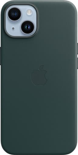 iPhone 14 skinndeksel med MagSafe (skogsgrønn)