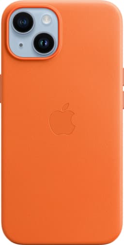 iPhone 14 skinndeksel med MagSafe (oransje)