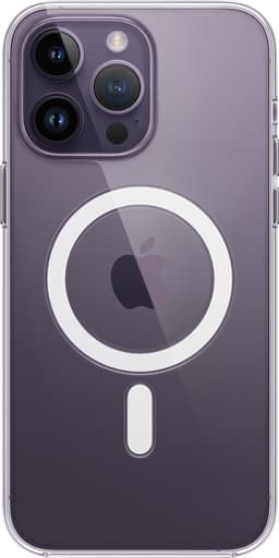 iPhone 14 Pro Max gjennomsiktig deksel med MagSafe