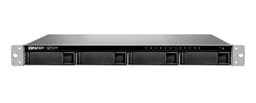 QNAP TS-h977XU-RP NAS Rack (1U) Ethernet/bredbåndsforbindelse Sort, Grå 3700X