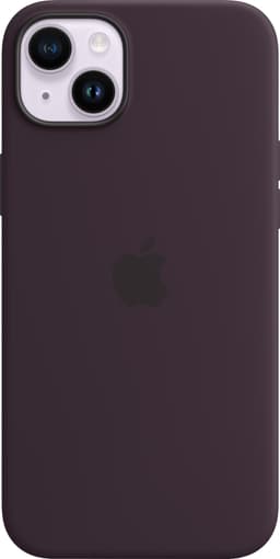iPhone 14 Plus silikonfodral (elderberry)