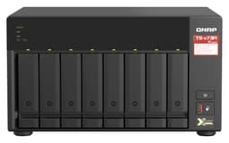 QNAP TS-873A NAS Tower Nätverksansluten (Ethernet) Svart V1500B