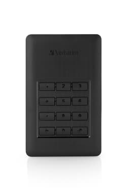 Verbatim Store'n'Go externa hårddiskar 1000 GB Svart, Silver