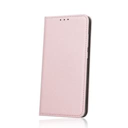 Flip kotelo telineellä Samsung Galaxy A12 / M12 Rosegold