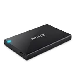 Fantec ALU-25B31 HDD/SSD kabinet Sort 2.5"