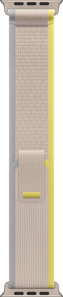 Apple Watch 49 mm Trail Loop klokkereim (gul/beige)