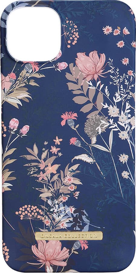 Onsala Fashion iPhone 14 Plus deksel (dark flower)