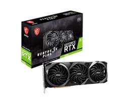 MSI RTX 3080 VENTUS 3X PLUS 12G OC LHR grafikkort NVIDIA GeForce RTX 3080 12 GB GDDR6X