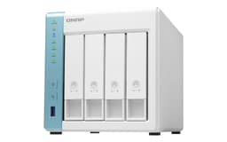 QNAP TS-431K NAS- & lagringsservrar Tower Nätverksansluten (Ethernet) Vit Alpine AL-214