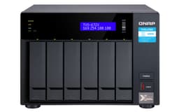 QNAP TVS-672X NAS Tower Nätverksansluten (Ethernet) Svart
