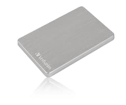 Verbatim Store 'n' Go ALU Slim ulkoinen kovalevy 2000 GB Hopea