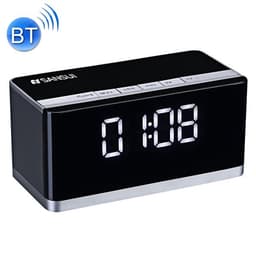 Bluetooth Clockradio med Højttaler/Handsfree/Mikrofon