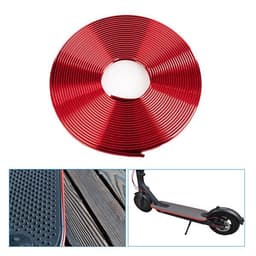 Beskyttelsestrip til Elscooter Rød 2 meter