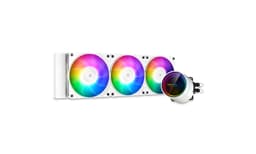 DeepCool CASTLE 360EX A-RGB WH Prosessor All-in-one liquid cooler 12 cm Hvit 1 stykker