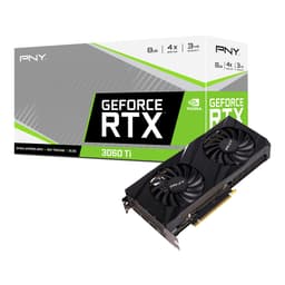 PNY GeForce RTX3060 Ti 8GB VERTO Dual Fan LHR Graphics Card
