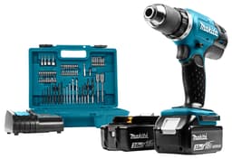 Makita DDF453SFX1 18V 2x3Ah Pora/ruuvimeisseli