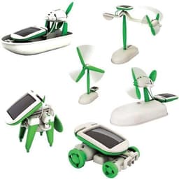 Solcelledrevet lekebil, båtfly, 6 stk
