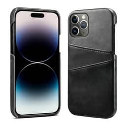 Retro deksel med kort Apple iPhone 14 Pro - Mørkegrå