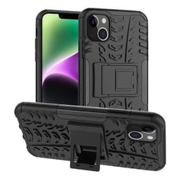 Stødbestandigt cover med stativ Apple iPhone 14 - Sort