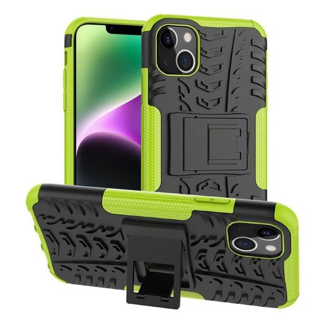 Stødbestandigt cover med stativ Apple iPhone 14 - Grøn