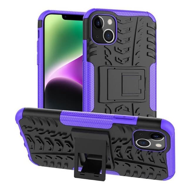 Stødbestandigt cover med stativ Apple iPhone 14 Plus - Lilla