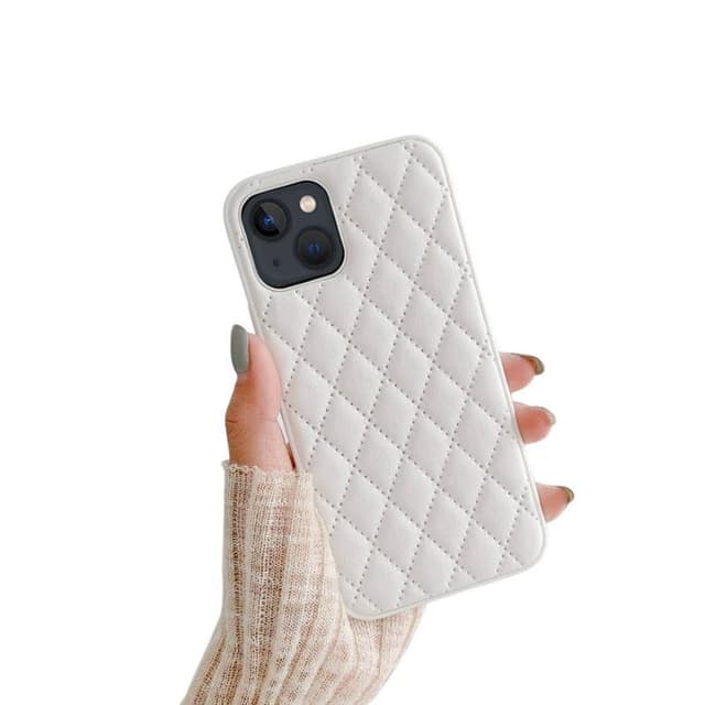 Rhombus skal Apple iPhone 14 - Vit