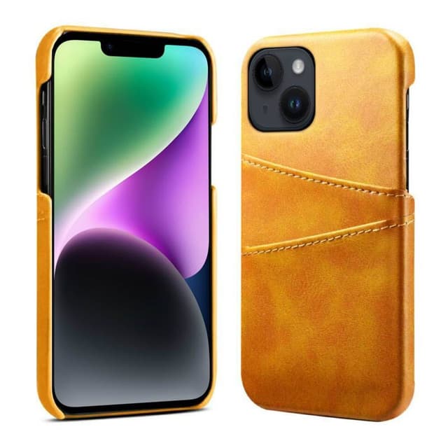 Retro-kuori hedelmäpeleillä Apple iPhone 14 Plus - Keltainen