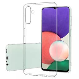 Silikonikotelo läpinäkyvä Samsung Galaxy A04s