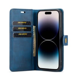 Wallet DG-Ming 2i1 Apple iPhone 14 Pro Max - Blå