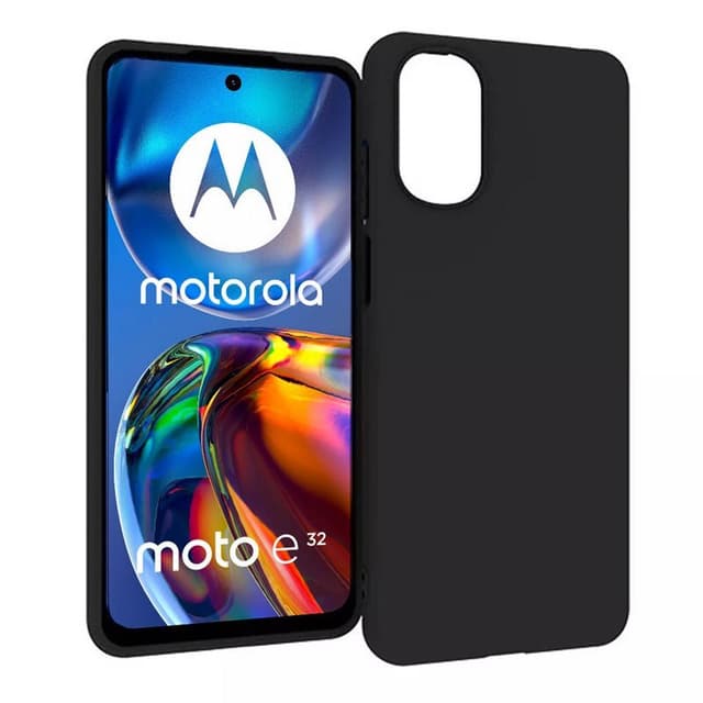 Silikon skal svart Motorola Moto E32