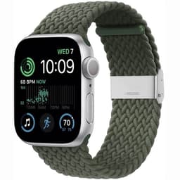 Flettet elastisk armbånd Apple Watch SE 2022 40mm - Army