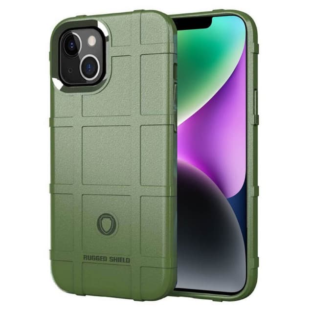 Rugged Shield Deksel Apple iPhone 14 - Grønn
