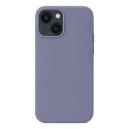 Liquid silikone cover Apple iPhone 14 Plus - Gråblå