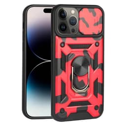 Camo deksel 3i1 Apple iPhone 14 Pro - Rød