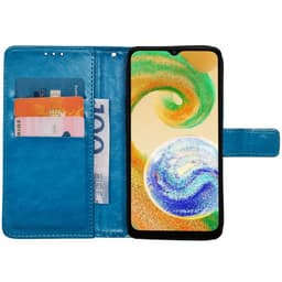 Lompakkokotelo 3-kortti Samsung Galaxy A04s - Vaaleansininen