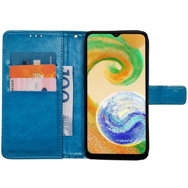 Lompakkokotelo 3-kortti Samsung Galaxy A04s - Vaaleansininen